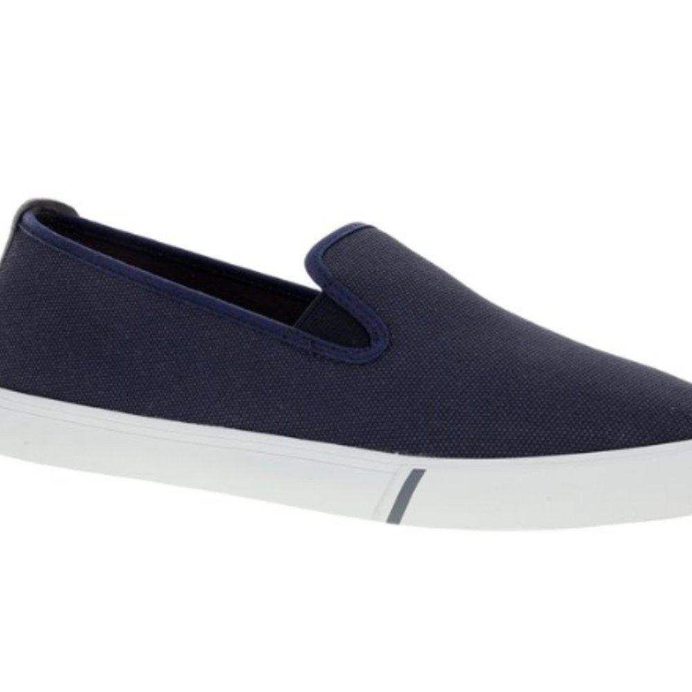 Johnnie-O Men's Stealth Slip On Sneaker Shoes In Washed Blue 10 New Without Box